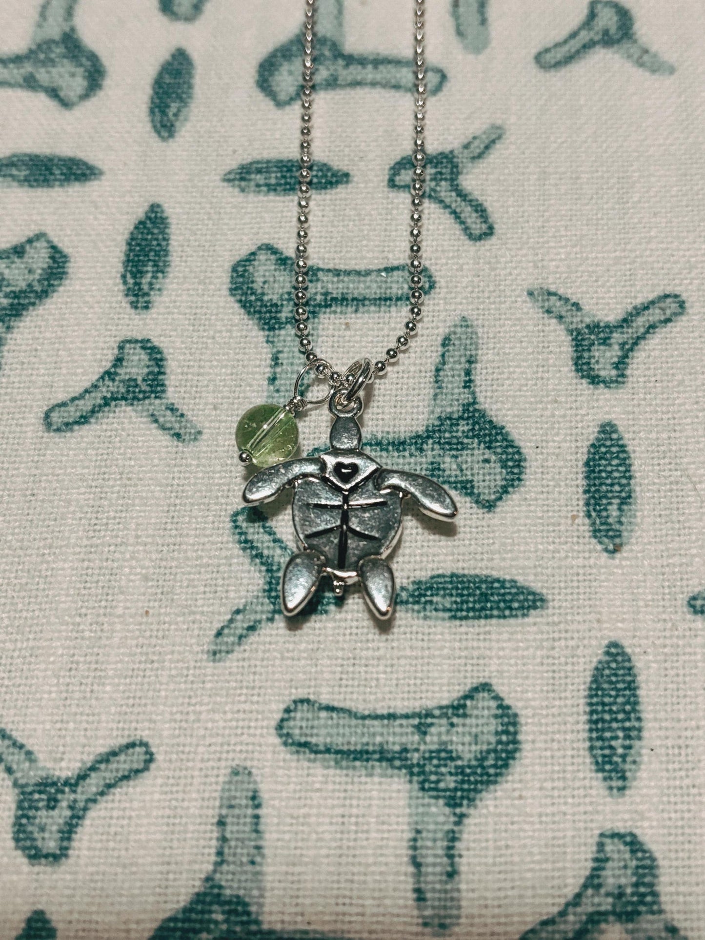 Loggerhead Charm Necklace
