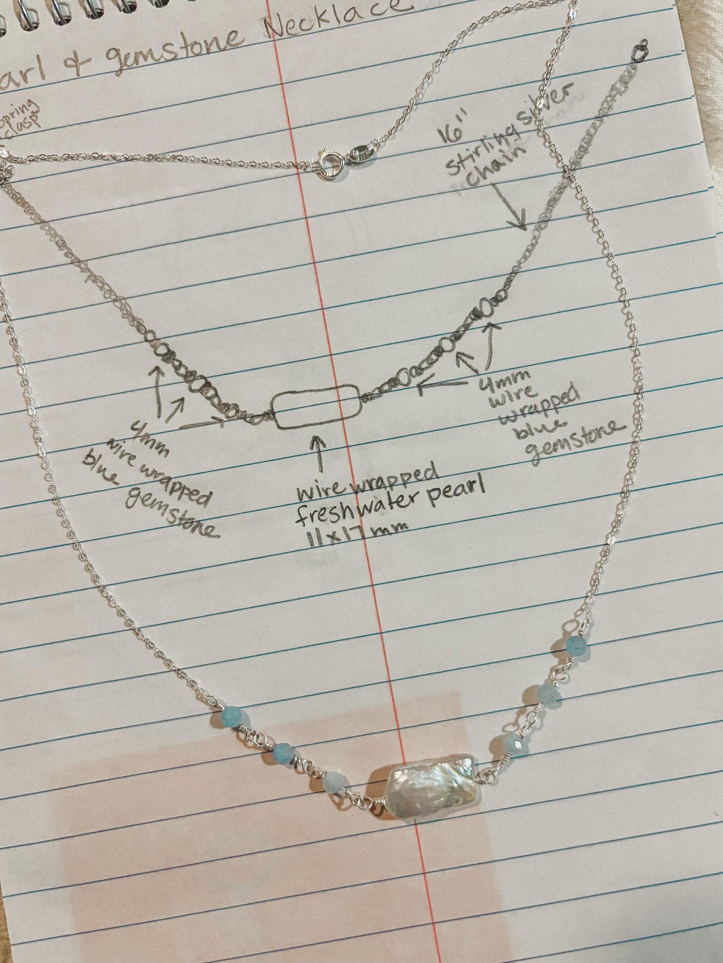 Seaside Pearl Necklace