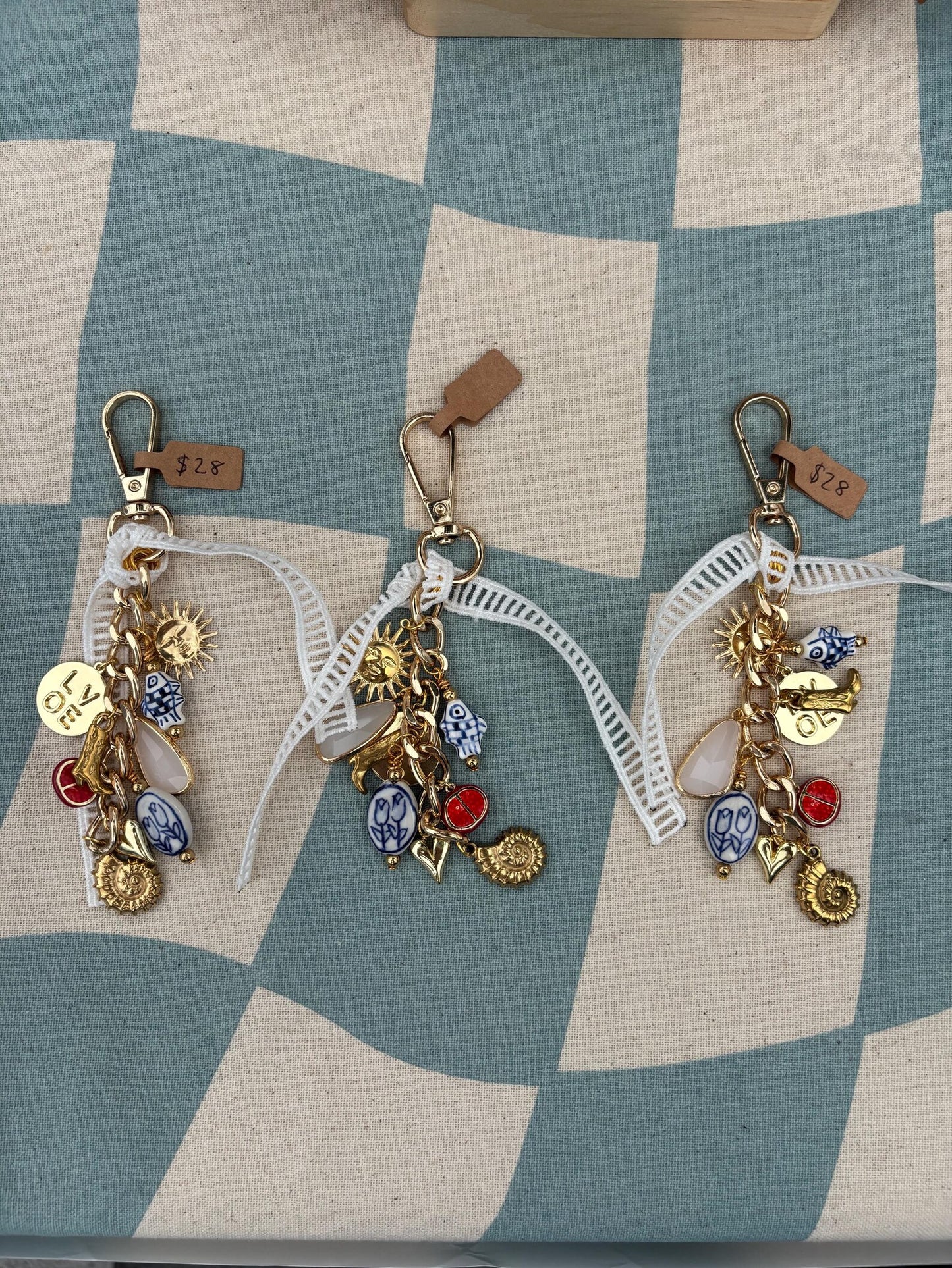 Coconut Girl Bag Charm