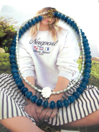 Blueberry Jewel Necklace