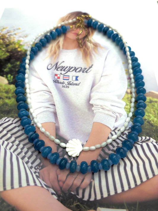Blueberry Jewel Necklace